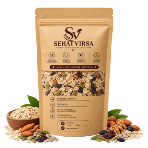 natural granola blend kraft pouch
